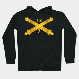 7th Bn, 13th Field Artillery Regiment - Arty Br wo Txt Hoodie